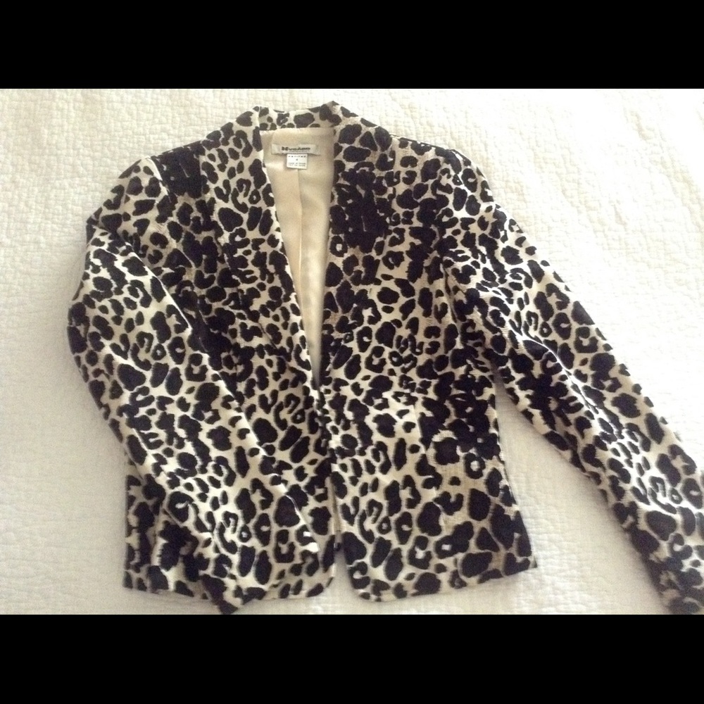 Nygard Leopard Print Jacket, Size 4 Petite.